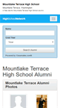 Mobile Screenshot of mountlaketerracehighschool.org